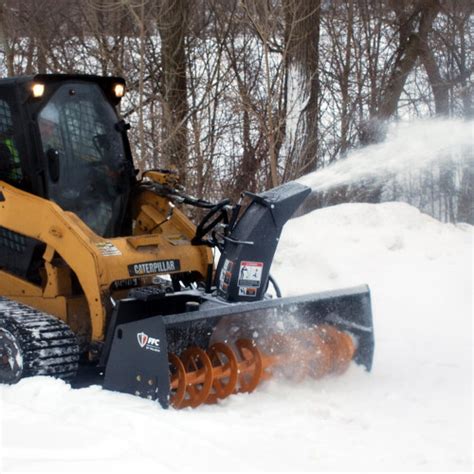 cat skid steer snow blower attachment|cat telehandler attachments for sale.